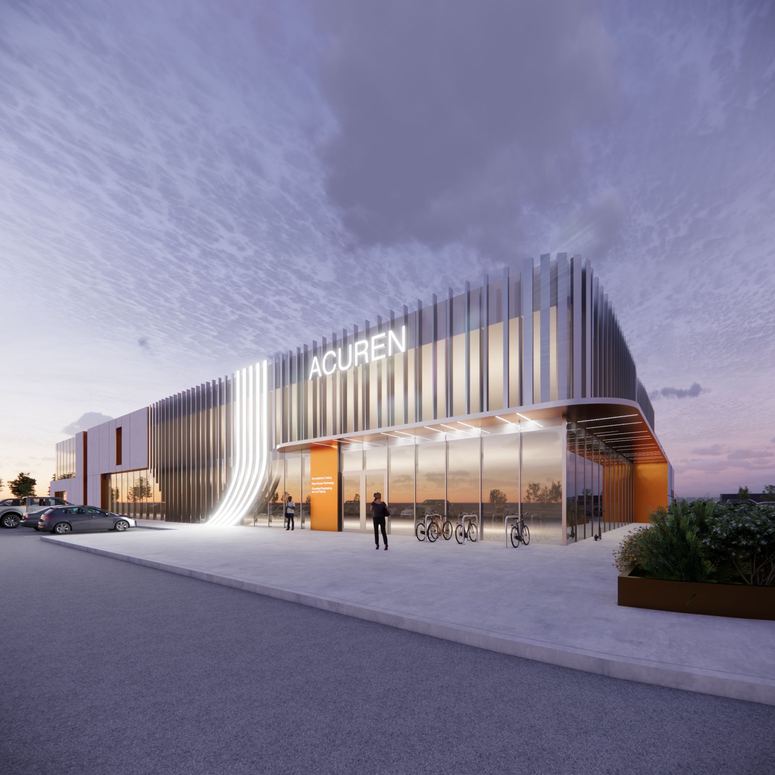 York Construction building Acuren office in Sherwood Park